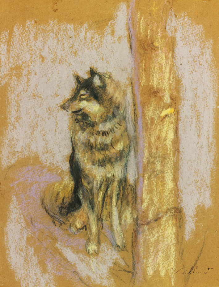  Edouard Vuillard —— LE CHIEN-LOUP A GERARDMER